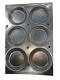 Aluminum Thatte Idli Steamer Tray - 6 Large Idlis