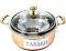 Tabakh Copper Stainless Steel Hammered Finish Handi Capacity-525 ML Tabakh Copper Stainless Steel Hammered Finish Handi Capacity-525 ML