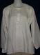 Blouse White Cotton Voile Kurti Tunic Top Shirt Blouse #2204