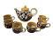 Designer Painted Set of Ceramic Cups and Jug #1