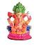 Ganesha Visarjan 6" Mitti / Clay Murti for Ganesh Chaturthi - All Natural Ganesha Visarjan 6" Mitti / Clay Murti for Ganesh Chaturthi - All Natural