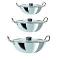 Aluminum Kadhai with Lid - Set of 3 Aluminum Kadhai with Lid - Set of 3