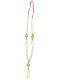 Artificial Small White & Gold Pearl Garland Artificial Small White & Gold Pearl Garland