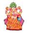 Eco-friendly Clay 8" Ganpati Murti for Ganesh Puja Visarjan Eco-friendly Clay 8" Ganpati Murti for Ganesh Puja Visarjan