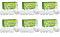6 Packs X 56g - Pure & Natural Camphor (Kapoor), 12 Tablets Each