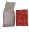 Empty Mithai Box in Traditional Red Bandhani Print w/ Paper (25 pcs) Empty Mithai Box in Traditional Red Bandhani Print w/ Paper (25 pcs)