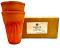 Swastik - Kullad - Earthen Clay Cups - 250 ml - 2 Pcs Swastik - Kullad - Earthen Clay Cups - 250 ml - 2 Pcs