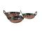 Copper Stainless steel Kadai serving ware (Plain) - 3 Sizes 