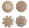 DIY Wooden Rangoli Stencils For Event /Diwali Decor 12" - Set of 4 DIY Wooden Rangoli Stencils For Event /Diwali Decor 12" - Set of 4