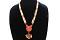4 Line Traditional Red Long Haram