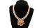 Red Kemp Stone Short Necklace Red Kemp Stone Short Necklace