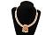 Traditional Red Kemp Stone Short Necklace Traditional Red Kemp Stone Short Necklace
