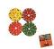 24 Sets (96 Pcs) Floral Shape Handmade Diwali Clay Diya 3.5" 24 Sets (96 Pcs) Floral Shape Handmade Diwali Clay Diya 3.5"
