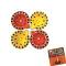24 Sets (96 Pcs) Festive Vibrant Colorful Handmade Diwali Clay Diya 3.5" 24 Sets (96 Pcs) Festive Vibrant Colorful Handmade Diwali Clay Diya 3.5"