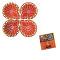 Handmade Colorful Festive Painted Clay Diyas for Diwali Decoration 192 Pcs