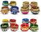 48 Pcs Matka Shaped Fancy Clay Diyas for Diwali Decoration w/ Wax 48 Pcs Matka Shaped Fancy Clay Diyas for Diwali Decoration w/ Wax