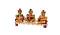 Etikoppaka Navarathri Golu Doll - 3 Music Men