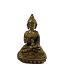 Brass Buddha Statue in Sitting Mudra 4.1" Brass Buddha Statue in Sitting Mudra 4.1"
