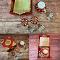 Banarsi Print Diwali Gift Box 4"x4" Banarsi Print Diwali Gift Box 4"x4"
