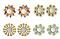 8 Pcs Fancy Decorated Tea Light Diya Diwali Return Gift 6" 8 Pcs Fancy Decorated Tea Light Diya Diwali Return Gift 6"