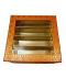 Fancy Sweets Boxes in Orange Golden Design W/ Window- 500 Gms Fancy Sweets Boxes in Orange Golden Design W/ Window- 500 Gms