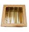 Fancy Sweets Boxes in Peach Flower Golden Design W/ Window - 500 Gm Fancy Sweets Boxes in Peach Flower Golden Design W/ Window - 500 Gm