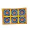 Decorative Clay Diya for Diwali - pack of 6 (C138) Decorative Clay Diya for Diwali - pack of 6 (C138)