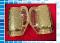 Gold Plated Beer Mug Set with Carving (2 Pcs)