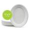 Three Leaf 12" X 10" Bagasse Oval Plate Thali, 500 Ct, (20 Packs Of 25 ) Three Leaf 12" X 10" Bagasse Oval Plate Thali, 500 Ct, (20 Packs Of 25 )