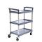 SOGA 3-Tier Food Trolley – Portable Kitchen Cart, Gray SOGA 3-Tier Food Trolley – Portable Kitchen Cart, Gray