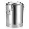 SOGA 30L Stainless Steel Stock Pot –Insulated Hot & Cold Beverage Container