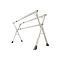 SOGA 2.0m Portable Clothes Drying Rack 3-Pole Foldable Laundry Hanger Stand