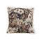 SOGA 50cm Vintage Oil Painting Raised Throw Pillow – Decorative Embroidered