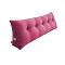 SOGA 70.9 inches Pink Triangular Pillow – Bedside Backrest Support Cushion