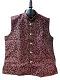 Floral Print Sleeveless Jacket (Bandi, Modi Jacket) # 1 Floral Print Sleeveless Jacket (Bandi, Modi Jacket) # 1