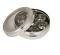 Stainless Steel Masala Dabba w/ Spoon & See Thru Lid 8"