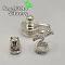 Pure silver statue /Solid Lingam with nandi /lingu/shiva idol-silver items 