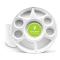 Three Leaf 200 Pcs Biodegradable 9 Compartment Bagasse Round Plate Thali Three Leaf 200 Pcs Biodegradable 9 Compartment Bagasse Round Plate Thali