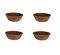4 Pcs Clay Katori/Serving Bowl/Earthenware Bowl for Serving Curd 4 Pcs Clay Katori/Serving Bowl/Earthenware Bowl for Serving Curd