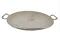 Large Stainless Steel Curved Tava / Tawa / Grill w/ Handles - 18" - 30"