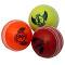 Snick i10 Cricket Ball with SEAM Multi colors  - pack of 2