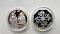 Ganesh Lakshmi Inscribed Pure .999 Silver Coins (1 Oz / 31.1 grams) Ganesh Lakshmi Inscribed Pure .999 Silver Coins (1 Oz / 31.1 grams)