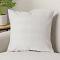 SOGA 2X 17.7 inches Cream Corduroy Polyester Decorative Throw Pillow Cover SOGA 2X 17.7 inches Cream Corduroy Polyester Decorative Throw Pillow Cover