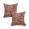 SOGA 2X 17.7 inches Rust-Toned Woven Pillowcases SOGA 2X 17.7 inches Rust-Toned Woven Pillowcases