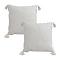 SOGA 2X 17.7 Minimalist Cream Pillowcases – Decorative Covers SOGA 2X 17.7 Minimalist Cream Pillowcases – Decorative Covers