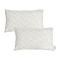 SOGA 2X 11.8x19.7 inches Rectangular Chevron Embroidered Lumbar Pillowcases