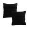 SOGA 2X 17.7 inches Medieval Pattern Fringed Velvet Decorative Pillowcases SOGA 2X 17.7 inches Medieval Pattern Fringed Velvet Decorative Pillowcases