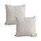 SOGA 2X 17.7 inches Vibrant Floral Linen Pillowcase – Neutral Beige SOGA 2X 17.7 inches Vibrant Floral Linen Pillowcase – Neutral Beige