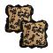 SOGA 2X 17.7 inches Velvique Floral Ruffle Pillowcase – Mustard Gold SOGA 2X 17.7 inches Velvique Floral Ruffle Pillowcase – Mustard Gold