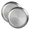 Large Stainless Steel Ribit Thali (Round) 12" Large Stainless Steel Ribit Thali (Round) 12"